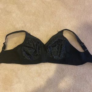 38D Black Bra